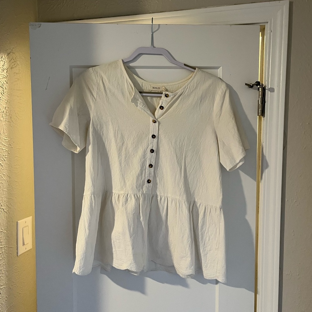 Roolee Peplum Top